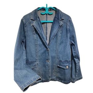 SHOWOFF Embellished Denim Jacket 18